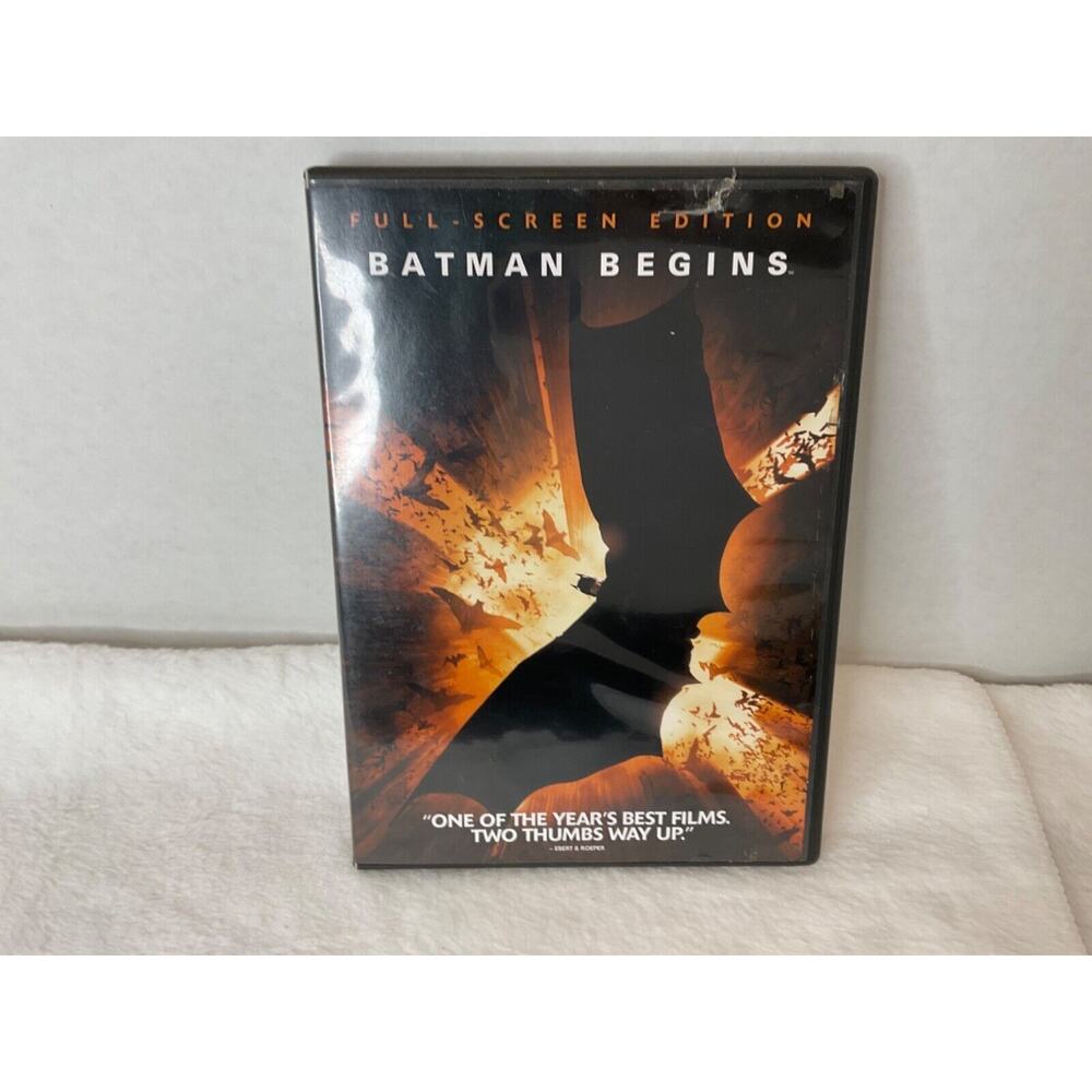 Dark Knight with "Batman‎ Begins DVD - Directed by Christopher Nolan - PG-13